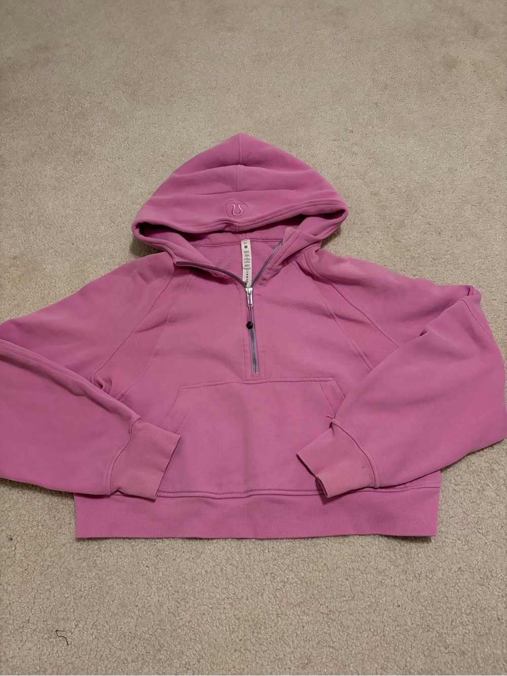 lululemon scuba half zip Hoodie